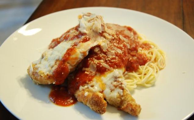 Image of Chicken Parmesan With Pasta